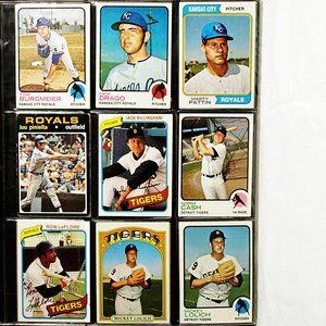 100 Baseball Cards Huge Lot Mint